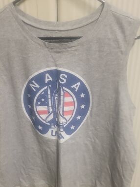 Fifth Sun Light Gray Graphic Tee with Subtle Dark Gray Print